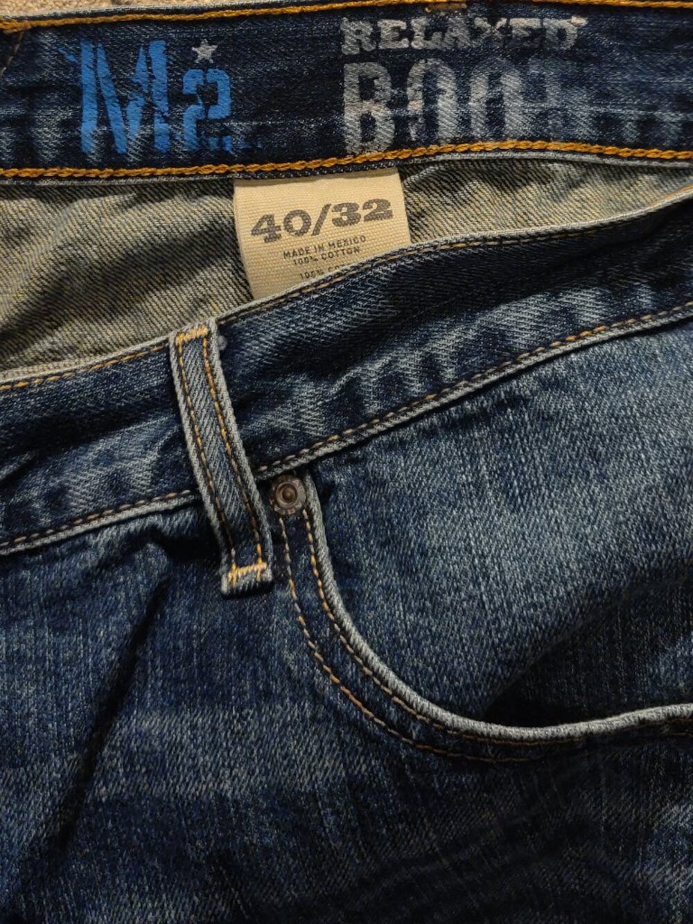 Ariat M2 Relaxed Boot Jeans Men's Size 40x32 - Picture 2 of 6